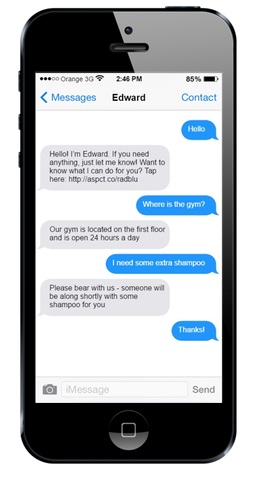 Edward SMS chatbot