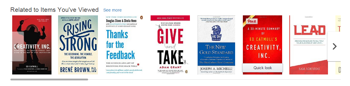 Amazon Recommendations