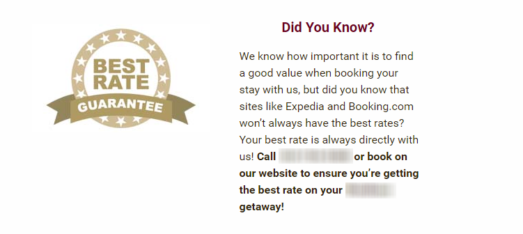 Best rate guarantee image