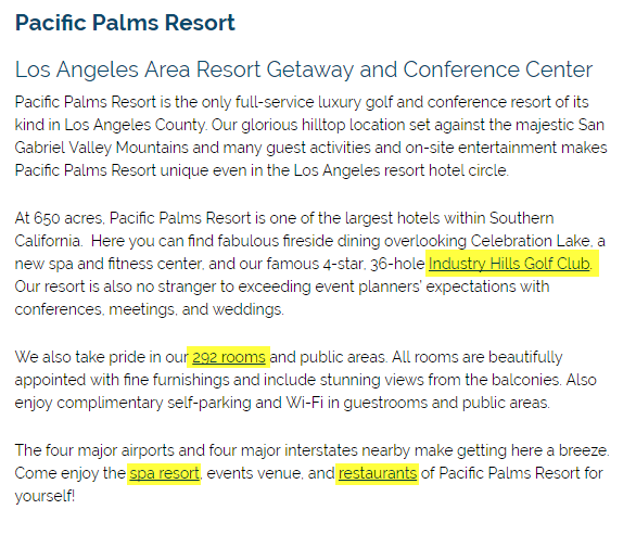 Crawlable links in content