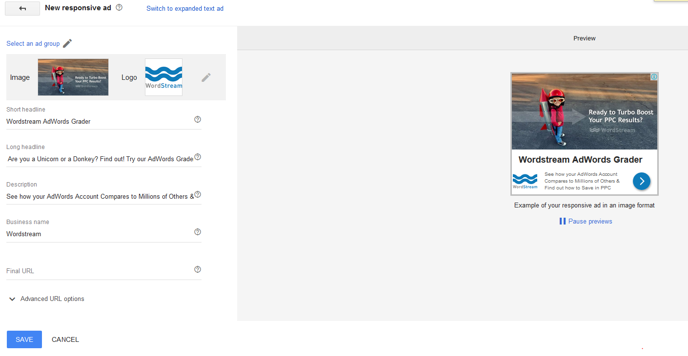 Responsive Google Ads