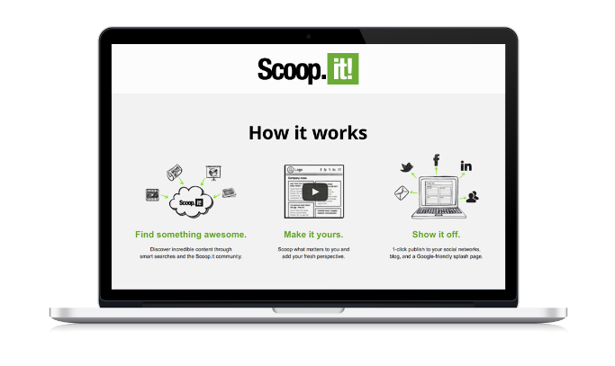 Scoop.it example