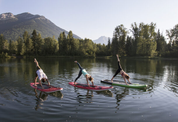 Paddle Board Yoga