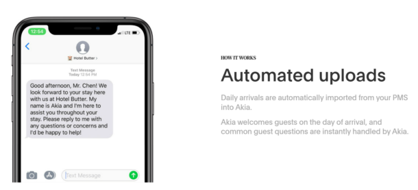 akia contactless checkin