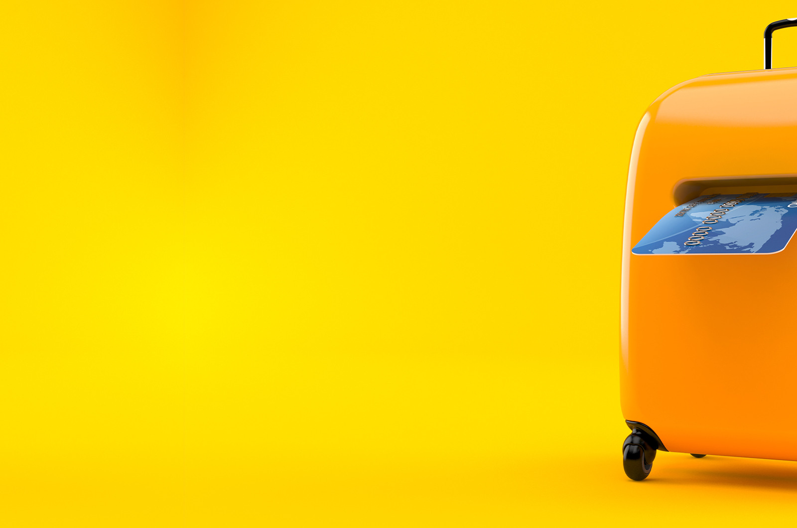 YellowSuitCaseCreditCard