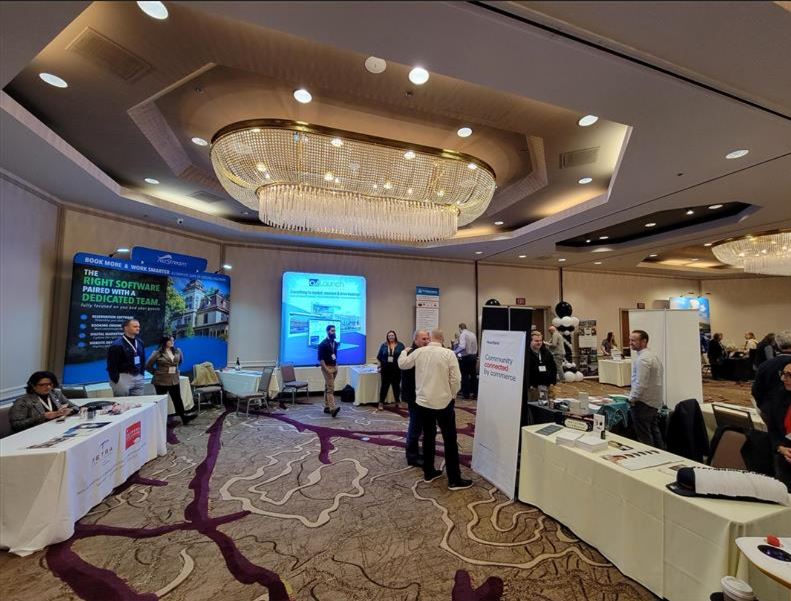 rezStream Booth at CABBI 23