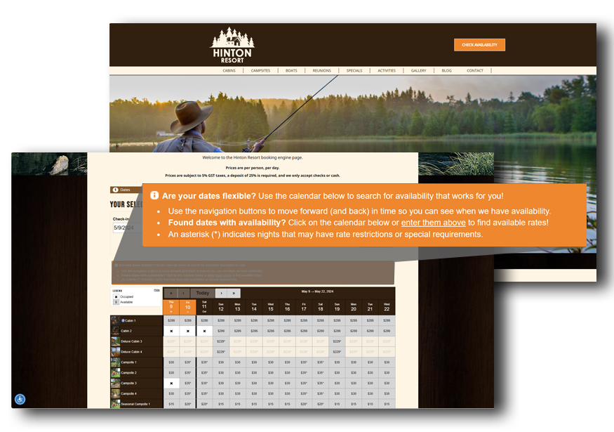 rezStream Booking Engine Customization rezStream Booking Engine Customization