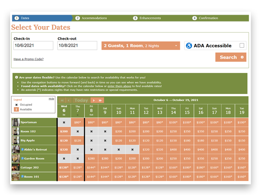 rezStream Booking Engine