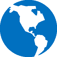 globe icon indicating a direct booking.