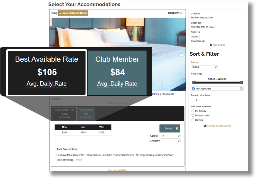 rezStream Group Rates rezStream Group Rates